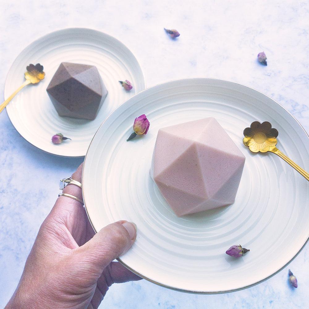 Vegan panna cotta met adaptogenen