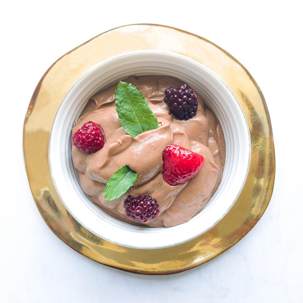 Adaptogene chocolademousse met avocado - High Vibeology