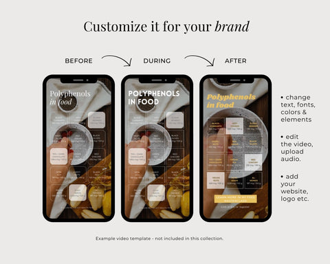 Sleep Wellness Instagram reels, Canva social media video templates